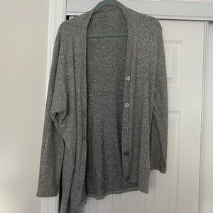American Eagle gray cardigan